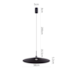 PENDENTE LED KALE DRE 38CM 10W 3000K PRETO | NORDECOR 2864