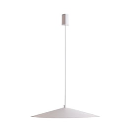 PENDENTE LED KALE DRE 45CM 10W 3000K BRANCO | NORDECOR 2865