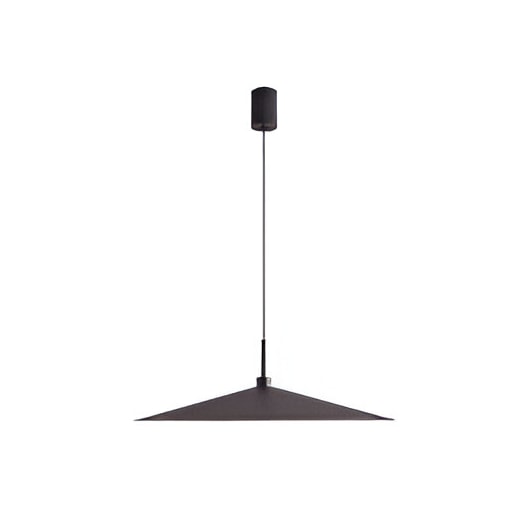 PENDENTE LED KALE DRE 45CM 10W 3000K PRETO | NORDECOR 2866