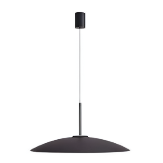 PENDENTE LED KALE GER 45CM 10W 3000K PRETO | NORDECOR 2862