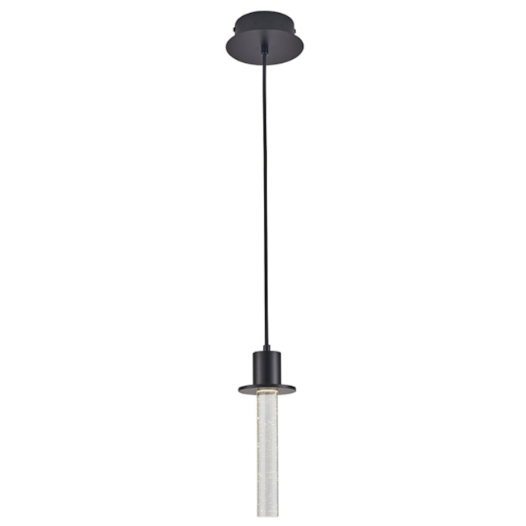 PENDENTE LED KALU 3000K 3W BIVOLT PRETO | NORDECOR 2767