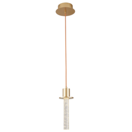 PENDENTE LED KALU 3W 3000K DOURADO FOSCO | NORDECOR 2766