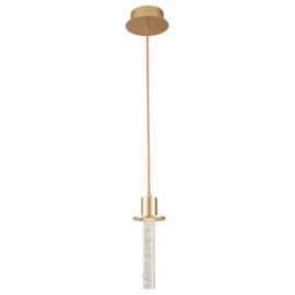 PENDENTE LED KALU 3W 3000K DOURADO FOSCO | NORDECOR 2766