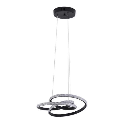 PENDENTE LED KENA 3000K 38W BIVOLT Ø39X9CM ALUMÍNIO E ACRÍLICO PRETO | NORDECOR 2149 PENDENTE LED KENA 3000K 38W BIVOLT Ø39X9CM ALUMÍNIO E ACRÍLICO PRETO | NORDECOR 2149