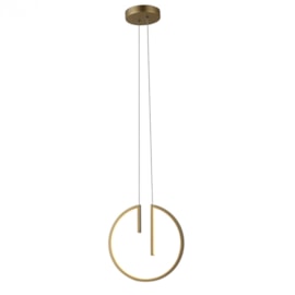 PENDENTE LED KIRA 3000K 18W BIVOLT DOURADO | STUDIOLUCE PD1617DO PENDENTE LED KIRA 3000K 18W BIVOLT DOURADO | STUDIOLUCE PD1617DO