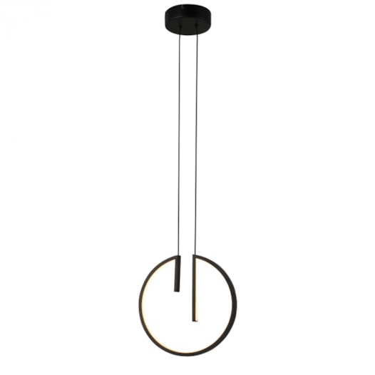 PENDENTE LED KIRA 3000K 18W BIVOLT PRETO | STUDIOLUCE PD1617PT PENDENTE LED KIRA 3000K 18W BIVOLT PRETO | STUDIOLUCE PD1617PT