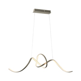 PENDENTE LED LACE 36W 3000K 100X25CM ALUMÍNIO DOURADO | STUDIOLUCE WHITE PD1425DO PENDENTE LED LACE 36W 3000K 100X25CM ALUMÍNIO DOURADO | STUDIOLUCE WHITE PD1425DO