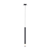 PENDENTE LED LANA CILÍNDRICO 3000K 3W BIVOLT 35XØ2,5CM METAL PRETO | NORDECOR 2691