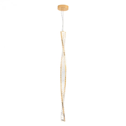 PENDENTE LED LANCIATO 3000K 20W BIVOLT DOURADO E TRANSPARENTE | STUDIOLUCE PD1769 PENDENTE LED LANCIATO 3000K 20W BIVOLT DOURADO E TRANSPARENTE | STUDIOLUCE PD1769