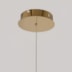 PENDENTE LED LEZIE IN 3000K 33W BIVOLT DOURADO | NORDECOR 2741