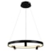 PENDENTE LED LILLA REDONDO 3000K 48W BIVOLT Ø60X180CM ALUMÍNIO E SILICONE PRETO | NORDECOR 2539 PENDENTE LED LILLA REDONDO 3000K 48W BIVOLT Ø60X180CM ALUMÍNIO E SILICONE PRETO | NORDECOR 2539