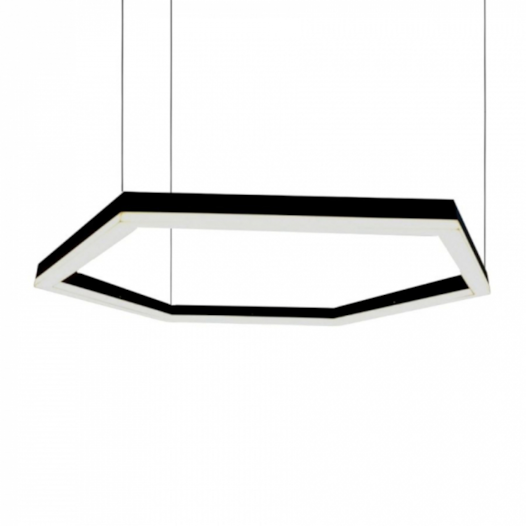 PENDENTE LED LINEA HEXAGONAL 3000K 60W 220V 5,5X110X110CM METAL E ACRÍLICO | BELLA ITALIA PE8850-220