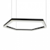 PENDENTE LED LINEA HEXAGONAL 4000K 69W 110V 5,5X110X110CM METAL E ACRÍLICO | BELLA ITALIA PE8851-110 PENDENTE LED LINEA HEXAGONAL 4000K 69W 110V 5,5X110X110CM METAL E ACRÍLICO | BELLA ITALIA PE8851-110