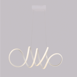 PENDENTE LED LIRE CRISTAL 3000K 58W BIVOLT 27X70X27CM ALUMÍNIO E ACRÍLICO BRANCO | NORDECOR 2321 PENDENTE LED LIRE CRISTAL 3000K 58W BIVOLT 27X70X27CM ALUMÍNIO E ACRÍLICO BRANCO | NORDECOR 2321