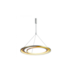 PENDENTE LED LOOP METAL BRANCO E DOURADO 76W 3000K | BELLA ILUMINAÇÃO HM010WG PENDENTE LED LOOP METAL BRANCO E DOURADO 76W 3000K | BELLA ILUMINAÇÃO HM010WG