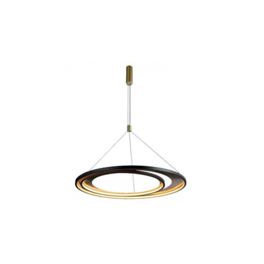 PENDENTE LED LOOP METAL PRETO E DOURADO 76W 3000K | BELLA ILUMINAÇÃO HM010BG PENDENTE LED LOOP METAL PRETO E DOURADO 76W 3000K | BELLA ILUMINAÇÃO HM010BG
