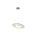 PENDENTE LED LOOP REDONDO METAL CROMADO E BRANCO 48W 3000K | BELLA ILUMINAÇÃO HM009CR PENDENTE LED LOOP REDONDO METAL CROMADO E BRANCO 48W 3000K | BELLA ILUMINAÇÃO HM009CR