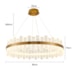 PENDENTE LED LOWY 3000K 60W BIVOLT DOURADO E TRANSPARENTE | NORDECOR 2762