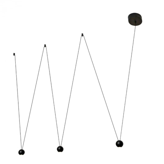 PENDENTE LED LUDO 3000K 11W BIVOLT PRETO | STUDIOLUCE PD1645PT PENDENTE LED LUDO 3000K 11W BIVOLT PRETO | STUDIOLUCE PD1645PT