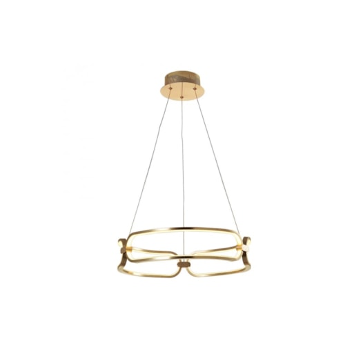 PENDENTE LED LÚMINA ALUMÍNIO DOURADO BIVOLT ø45CM X 9,5CM 3000K | BELLA ILUMINAÇÃO BB006G PENDENTE LED LÚMINA ALUMÍNIO DOURADO BIVOLT ø45CM X 9,5CM 3000K | BELLA ILUMINAÇÃO BB006G