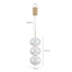 PENDENTE LED LUSE 3000K 21W 50CM OURO | NORDECOR 2795