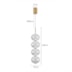 PENDENTE LED LUSE 3000K 28W 60CM OURO | NORDECOR 2796