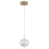 PENDENTE LED LUSE 3000K 7W 22CM OURO | NORDECOR 2794 PENDENTE LED LUSE 3000K 7W 22CM OURO | NORDECOR 2794