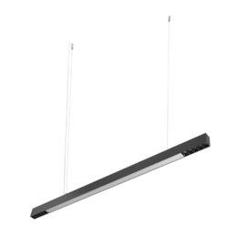 PENDENTE LED LYTA DIF 40W 3000K PRETO | NORDECOR 2838