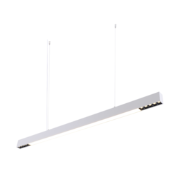 PENDENTE LED LYTA DIF LINEAR 4000K 40W BIVOLT 120X3,5X6CM ALUMÍNIO BRANCO | NORDECOR 2676