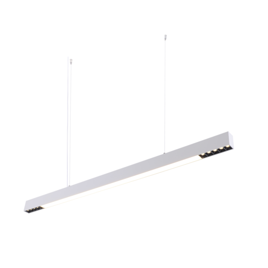 PENDENTE LED LYTA DIF LINEAR 4000K 40W BIVOLT 120X3,5X6CM ALUMÍNIO BRANCO | NORDECOR 2676