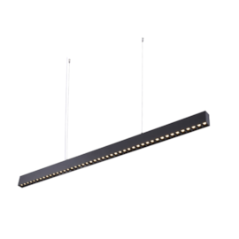 PENDENTE LED LYTA PRO 40W 3000K PRETO | NORDECOR 2836