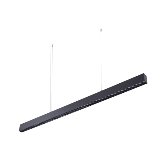 PENDENTE LED LYTA PRO LINEAR 4000K 40W BIVOLT 120X3,5X6CM ALUMÍNIO PRETO | NORDECOR 2675