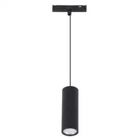 PENDENTE LED MAG 2700K 6W 48V 11,5XØ5CM ALUMÍNIO PRETO | GAYA 1956