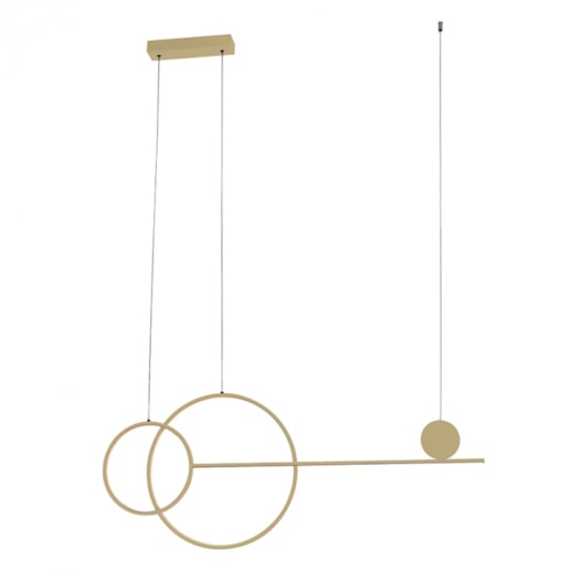 PENDENTE LED MALLEN 3000K 36W BIVOLT DOURADO E BRANCO | STUDIOLUCE PD1627DO PENDENTE LED MALLEN 3000K 36W BIVOLT DOURADO E BRANCO | STUDIOLUCE PD1627DO