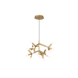PENDENTE LED MANACÁ METAL E ACRÍLICO DOURADO E FOSCO 75W 3000K | BELLA ILUMINAÇÃO BD003S PENDENTE LED MANACÁ METAL E ACRÍLICO DOURADO E FOSCO 75W 3000K | BELLA ILUMINAÇÃO BD003S