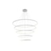 PENDENTE LED MILANO ALUMÍNIO E ACRÍLICO BRANCO 157W 3000K | HEVVY 1225 SL-0515/H5 WH PENDENTE LED MILANO ALUMÍNIO E ACRÍLICO BRANCO 157W 3000K | HEVVY 1225 SL-0515/H5 WH