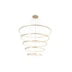 PENDENTE LED MILANO ALUMÍNIO E ACRÍLICO DOURADO 157W 3000K | HEVVY 1227 SL-0515/H5 PENDENTE LED MILANO ALUMÍNIO E ACRÍLICO DOURADO 157W 3000K | HEVVY 1227 SL-0515/H5