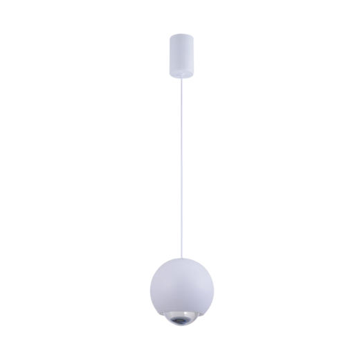 PENDENTE LED MUNA 3000K 7W BIVOLT Ø10CM ALUMÍNIO BRANCO | NORDECOR 2699 PENDENTE LED MUNA 3000K 7W BIVOLT Ø10CM ALUMÍNIO BRANCO | NORDECOR 2699