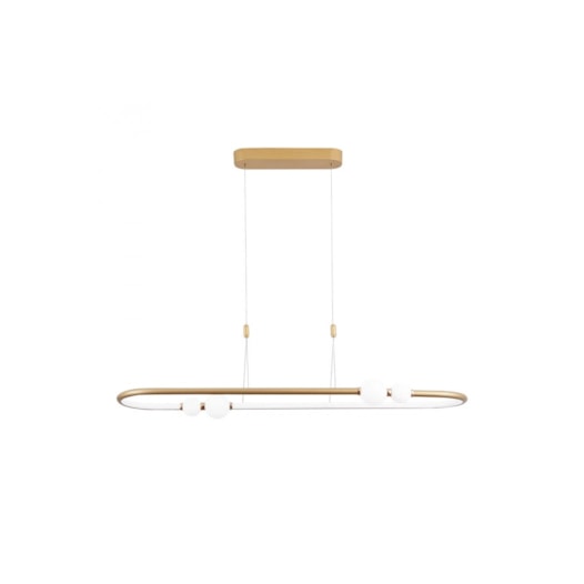 PENDENTE LED NÉBULA METAL E VIDRO DOURADO E BRANCO 42W 3000K | BELLA ILUMINAÇÃO DW006G PENDENTE LED NÉBULA METAL E VIDRO DOURADO E BRANCO 42W 3000K | BELLA ILUMINAÇÃO DW006G