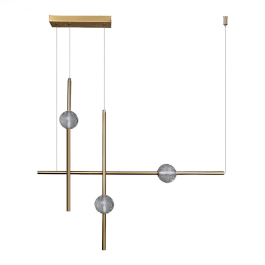 PENDENTE LED NO 2700K 12W BIVOLT DOURADO E TRANSPARENTE | STUDIOLUCE PD1819 PENDENTE LED NO 2700K 12W BIVOLT DOURADO E TRANSPARENTE | STUDIOLUCE PD1819