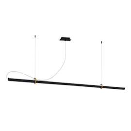 PENDENTE LED OFFICE RETANGULAR 3000K 18W BIVOLT 5X120X3CM ALUMÍNIO | SPOTLINE 811/120-3000K