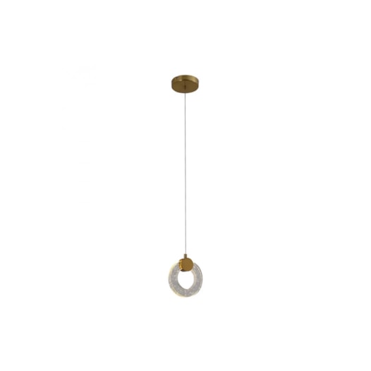 PENDENTE LED OGGI REDONDO METAL E ACRÍLICO DOURADO E TRANSPARENTE 6W 2700K | BELLA ILUMINAÇÃO OC014 PENDENTE LED OGGI REDONDO METAL E ACRÍLICO DOURADO E TRANSPARENTE 6W 2700K | BELLA ILUMINAÇÃO OC014