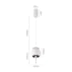 PENDENTE LED OLIWA 3000K BRANCO | NORDECOR 2805 PENDENTE LED OLIWA 3000K BRANCO | NORDECOR 2805