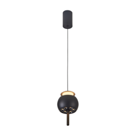 PENDENTE LED OLIWA 3000K PRETO | NORDECOR 2806