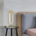 PENDENTE LED OLSON ACRÍLICO METAL E MADEIRA 13W 3000K | HEVVY 1072 SL-5912S/W1 BRASS