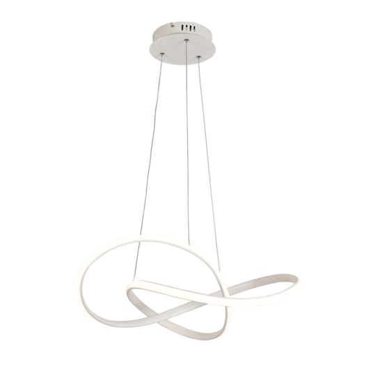 PENDENTE LED ORGON BIVOLT 45W 3000K Ø50CM ALUMÍNIO BRANCO | STUDIOLUCE WHITE PD1424BR PENDENTE LED ORGON BIVOLT 45W 3000K Ø50CM ALUMÍNIO BRANCO | STUDIOLUCE WHITE PD1424BR