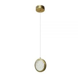 PENDENTE LED ORION 3000K 7W BIVOLT Ø15CM METAL BRONZE | +LUZ PE-183/7.15BRO PENDENTE LED ORION 3000K 7W BIVOLT Ø15CM METAL BRONZE | +LUZ PE-183/7.15BRO