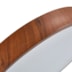 PENDENTE LED ORIS REDONDO 3000K 24W BIVOLT Ø40X5CM METAL E ACRÍLICO IMBUIA | NORDECOR 2454