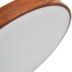 PENDENTE LED ORIS REDONDO 3000K 36W BIVOLT Ø60X5CM METAL E ACRÍLICO IMBUIA | NORDECOR 2455