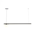 PENDENTE LED PRINT LINEAR 3000K 14W BIVOLT 25X100X2CM METAL E VIDRO | SPOTLINE 1025/1-3000K